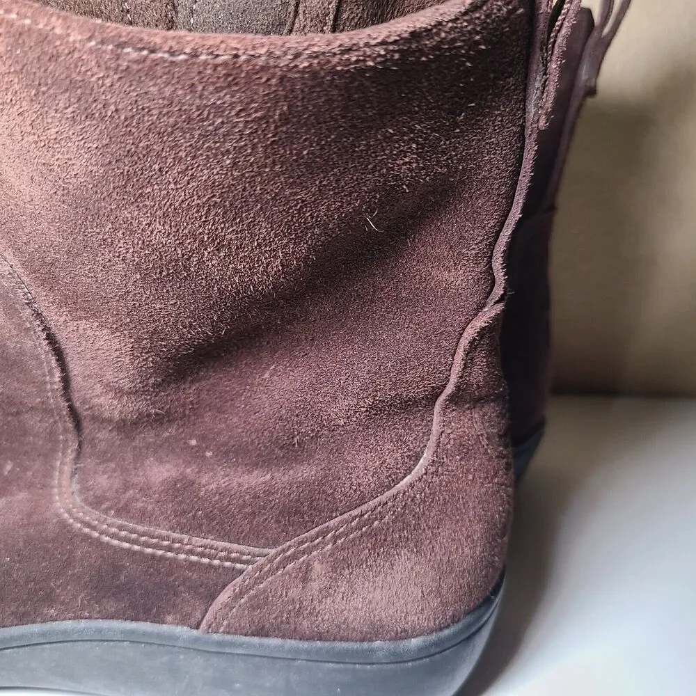 Timberland Smartwool Collab Waterproof Winter Brown Leather Boots Women's Size 7